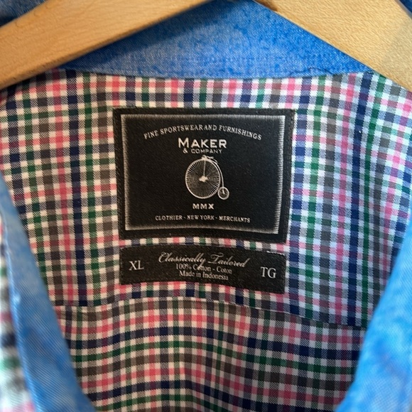 Excellent condition long sleeve button down preppy workwear event holiday resort - Picture 2 of 3